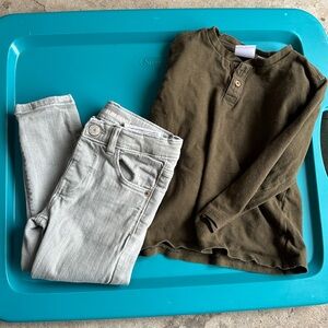 Zara kids 2T pants & shirt